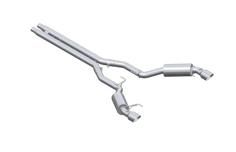 Mbrp T409 Stainless Steel Cat-Back Exhaust For 2015–2017 Ford Mustang Gt 5.0L – Dual Exit, Race Style, 4.5" Tips 2