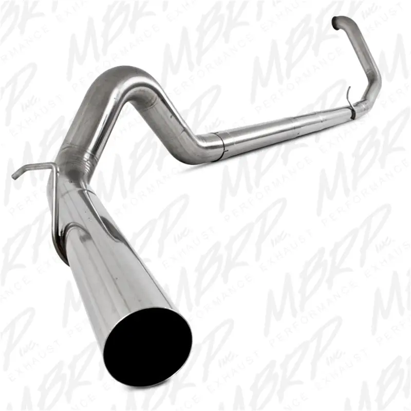 Mbrp T409 Stainless Steel Turbo-Back Exhaust System For 1999–2003 Ford F-250/F-350 7.3L Diesel – 4-Inch, No Muffler, Slm Series 1
