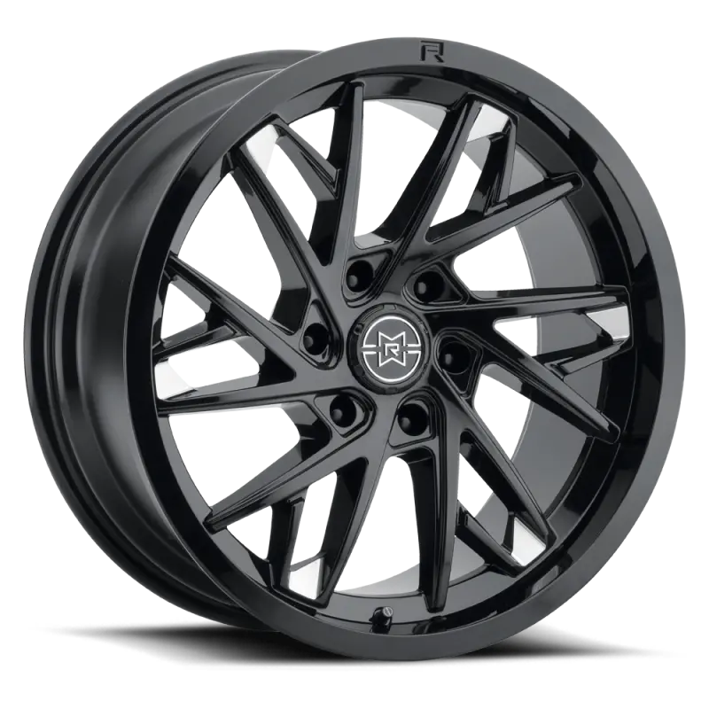 Method Mr801 Raised Bead 20X10-Inch Off-Road Wheel – 6X5.5-Inch Bolt Pattern, -18Mm Offset, 106.25Mm Center Bore, Gloss Black With Milled Accent 1