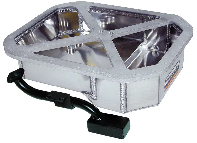 Moroso Aluminum Wet-Sump Oil Pan For Mazda 13B Rotary Engines – Rear-Sump Design, 6.25-Quart Capacity, 4" Depth, Drag Race Optimized 1