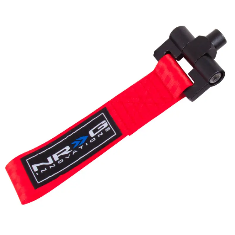 Nrg Bolt-In Tow Strap For Bmw E30 – High-Strength Red Webbing, 5,000 Lb Capacity 1