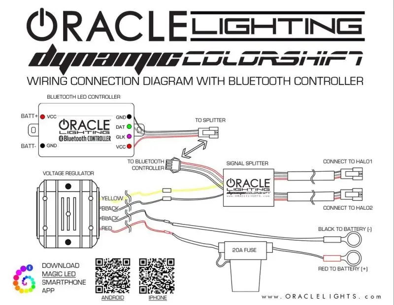 Oracle Colorshift Dynamic Drl Headlights For 2017–2019 Ford Super Duty 1