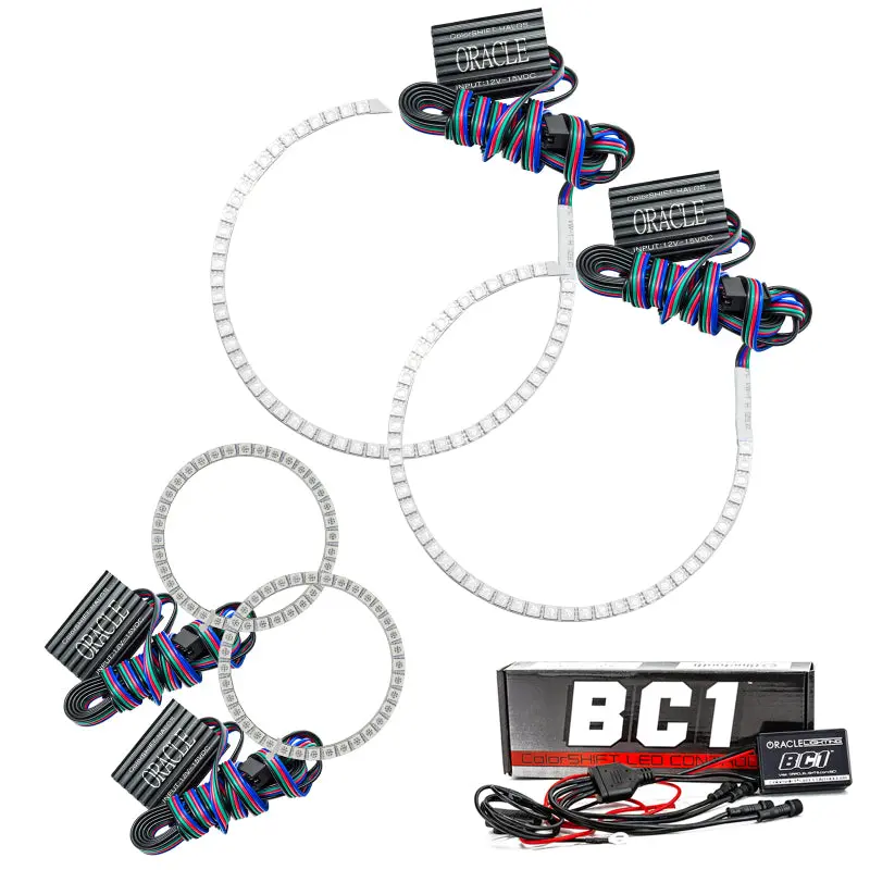 Oracle Colorshift Halo Lighting Kit With Bc1 Controller For 2002–2005 Ford Explorer 1