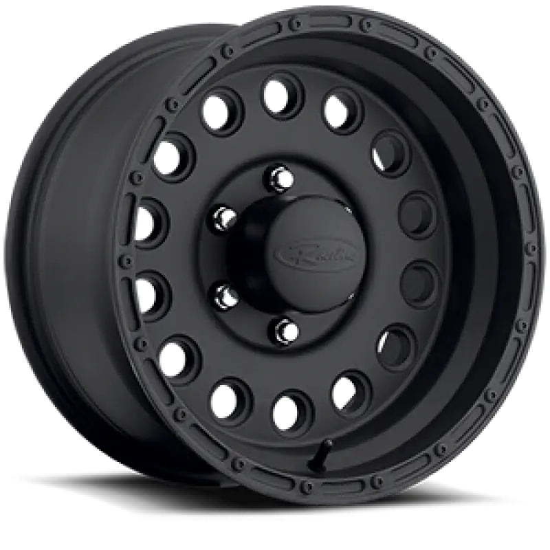 Raceline Rock Crusher Off-Road Wheel – 16X8", 8X165.1Mm Bolt Pattern, -20Mm Offset, 130.81Mm Center Bore, Satin Black 1