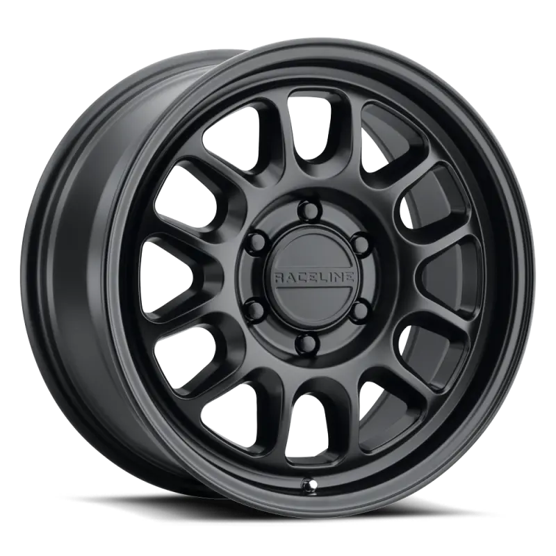 Raceline Rogue 17×8.5 Inch Alloy Wheel – 5×150 Bolt Pattern, 35Mm Offset, 110.5Mm Center Bore, Satin Black 1
