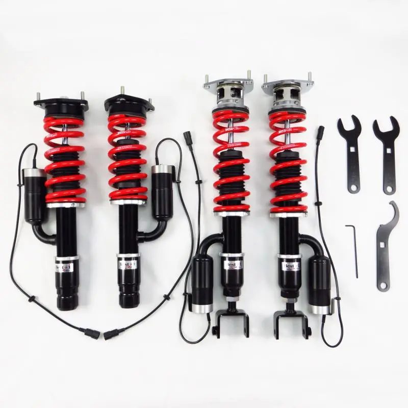 Rs-R Best-I Active Coilover System – Red Sport Q60 (2017–2022), 3.0T Rwd With Dds Technology 1