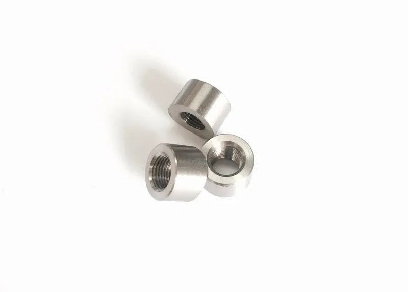 Ticon Industries Titanium Npt Sensor Bung – 1/8" Npt, 1.5" To 5" Tubing, Coped End 1