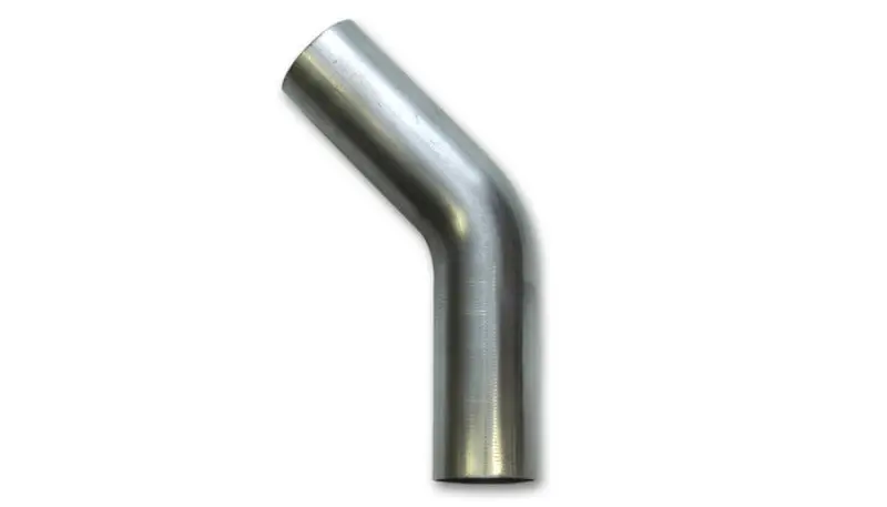 Vibrant 2.75In Od T304 Ss 45 Deg Mandrel Bend 6In Leg Length 1