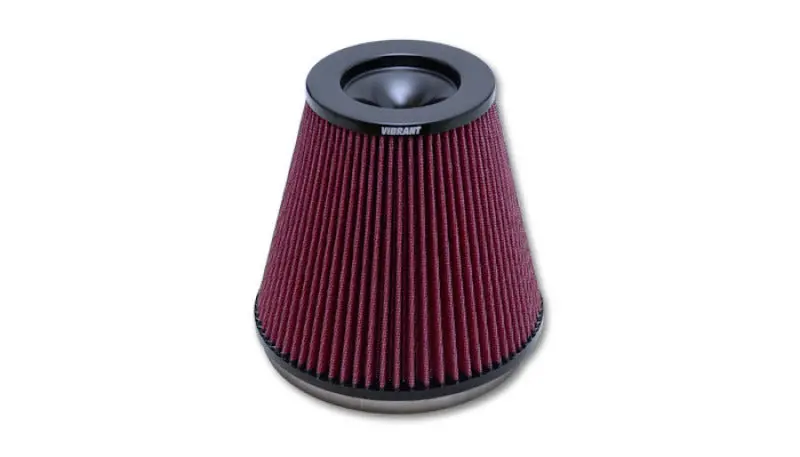 Vibrant Classic Performance Air Filter – 5" Od Cone, 7" Height, 7" Flange Id 1