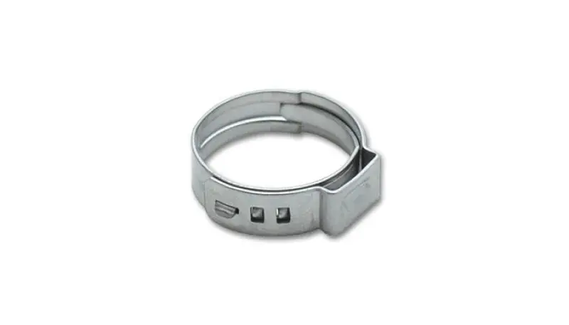Vibrant One Ear Stepless Pinch Clamps 12.8-15.3Mm Clamping Range (Pack Of 10) Ss 7Mm Band Width 1