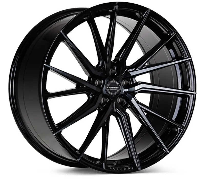 Vossen Hf-4T 21X9 / 5X120 / Et30 / Flat Face / 72.56 - Tinted Gloss Black - Right Wheel 1