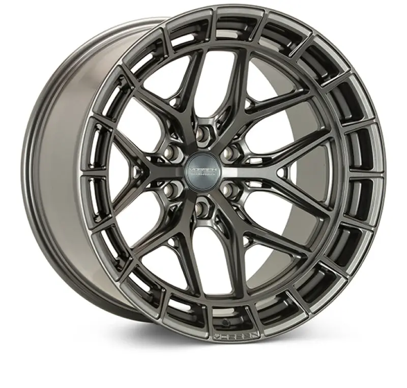 Vossen Hfx-1 Forged Aluminum Wheel – 24X12", 8X165.1 Bolt Pattern, Et-44 Offset, Matte Gunmetal 1