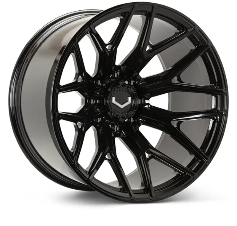 Vossen Vfx-03 22X12 - 6X135 - Et44 - Ultra Deep - 87.1 - Gloss Black Wheel 1