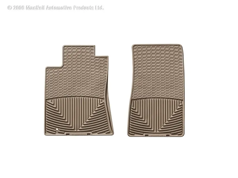 Weathertech 08-10 Cadillac Cts Front Rubber Mats - Tan 2