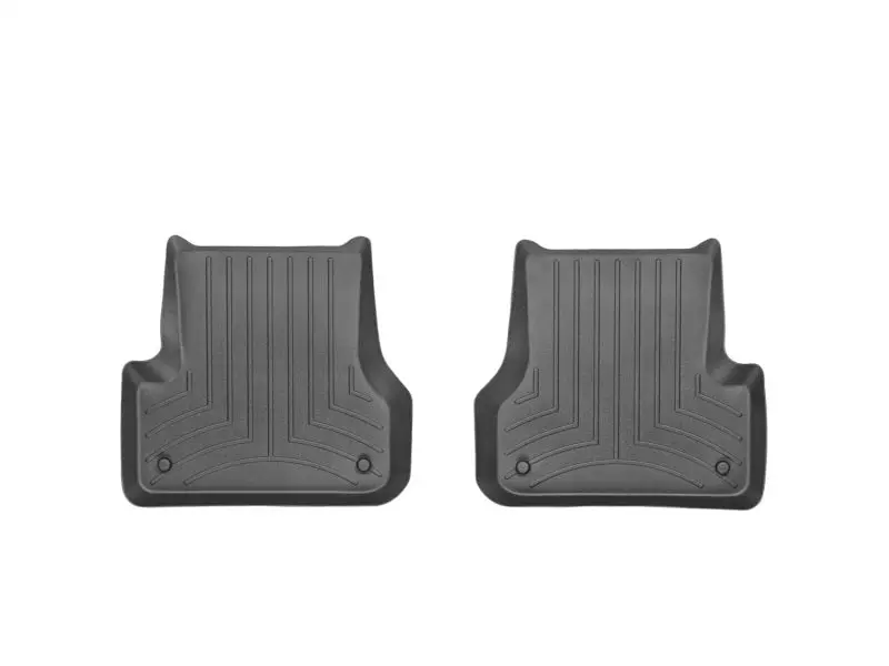 Weathertech 12+ Audi A6 Rear Floorliner - Black 1