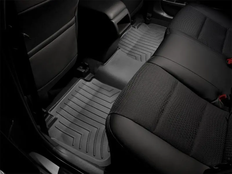 Weathertech 12+ Audi A6 Rear Floorliner - Black 2