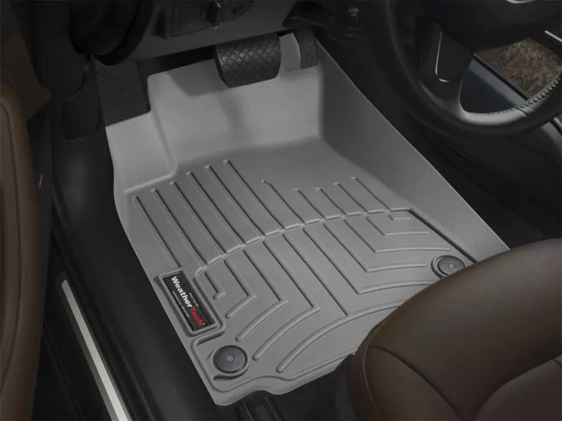 Weathertech Front Floorliners – Gray Trim For 2000–2007 Mercedes-Benz C-Class (W203) 2