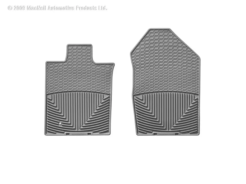 Weathertech Front Rubber Floor Mats For 2006–2009 Ford Fusion – Gray 1