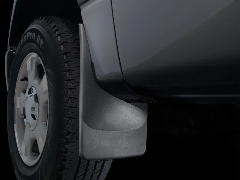 Weathertech No-Drill Mudflaps For 2017+ Nissan Titan – Black, Easy Installation 1