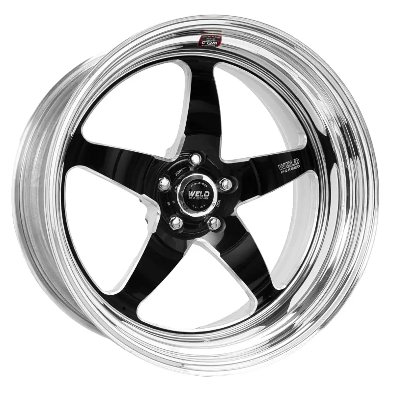 Weld S71 20X7 / 5X115Mm Bp / 3.8In. Bs Black Wheel (High Pad) - Non-Beadlock 1