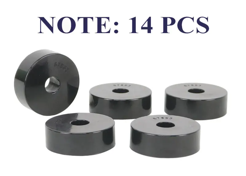 Whiteline Body Mount Bushing Kit For 1959–1973 Jeep Cj5 1