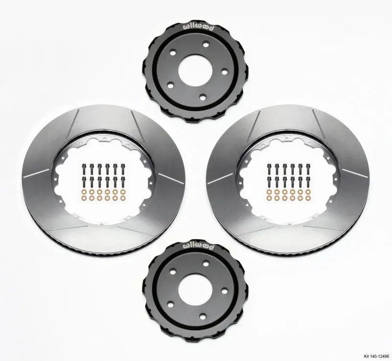 Wilwood Front Hat-And-Rotor Kit For 2006–2013 Corvette C6/Z06 – Two-Piece Design 1