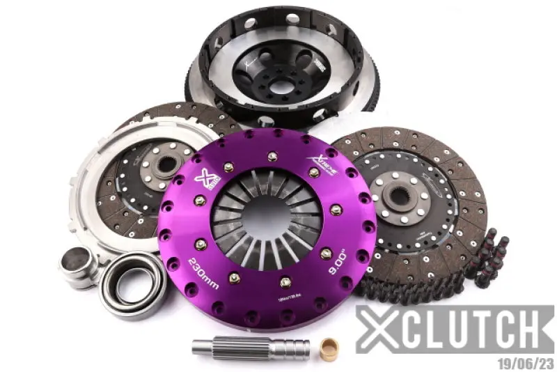 Xclutch Twin-Plate Solid Organic Clutch Kit For 2003–2006 Nissan 350Z (3.5L V6) 1